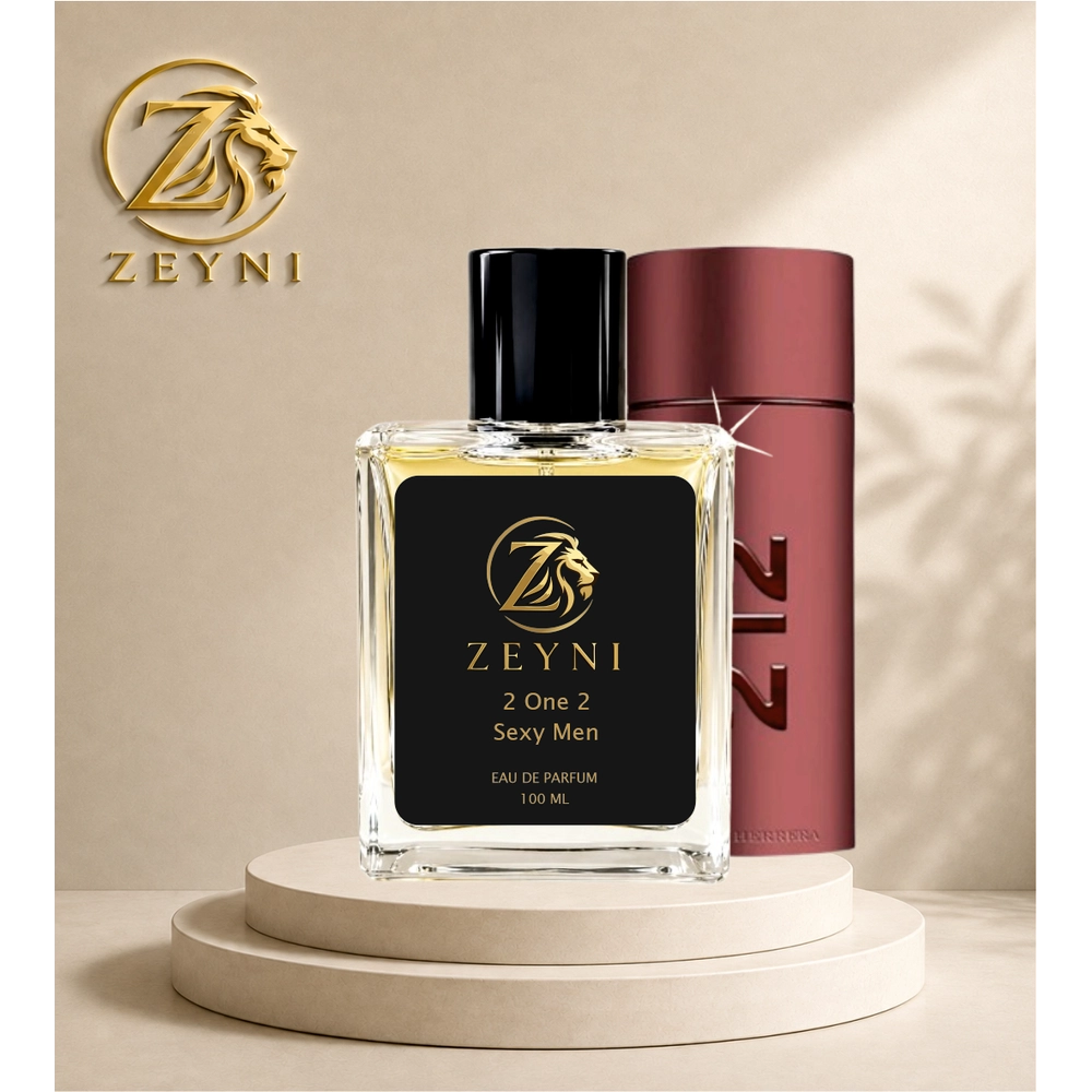 2 one 2 Sexy Men - Inspired by 212 Sexy Men Carolina Herrera - Luxury Perfume for Men and Women
