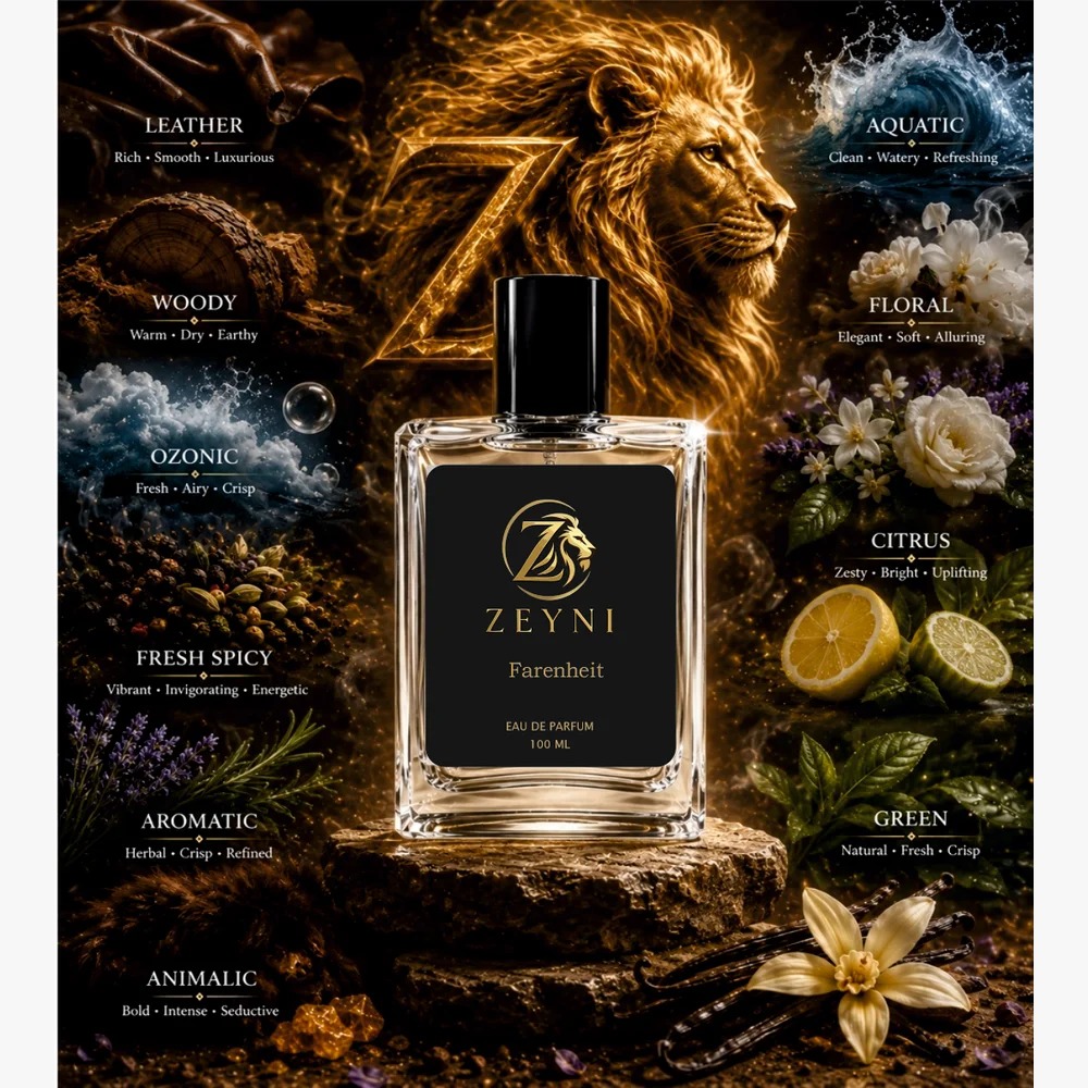 Farenheit - inspired by - Fahrenheit Dior - luxury Perfume for men - Image 2