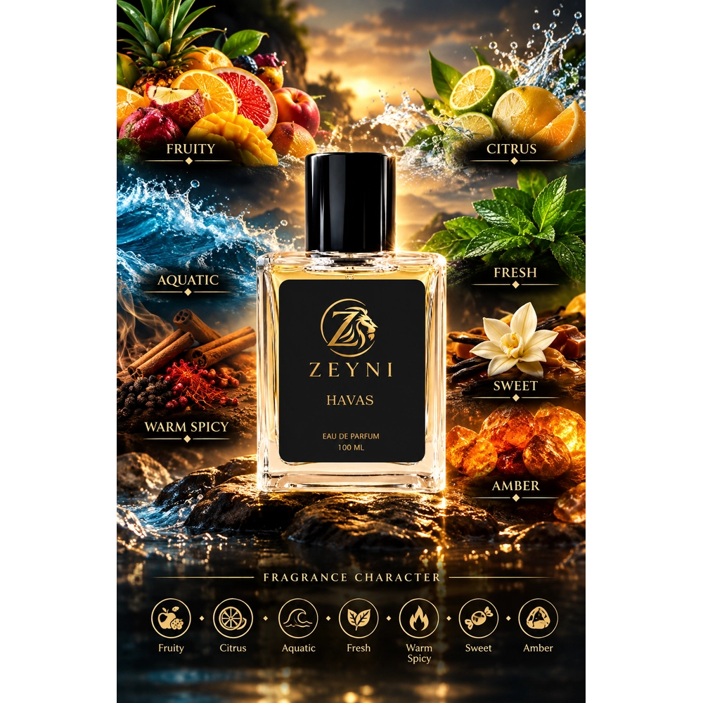 HAVAS - inspired by - Hawas Rasasi - luxury Perfume for Men - Image 2